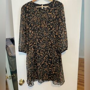 Calvin Klein Floral Shift Dress